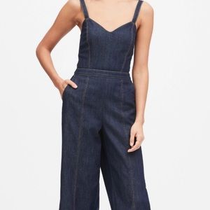 Banana Republic Wide-leg DenIm Jumpsuit